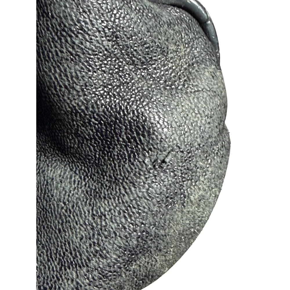 Vince Camuto Black Leather Shoulder Bag Lot Fava Zoey Hobo Tote Handbag DAMAGED - Picture 12 of 16